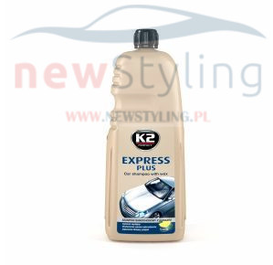 K2 EXPRESS PLUS 1 L Szampon samochodowy z woskiem K141 Zestawy kosmetyków samochodowych idealnych na prezent