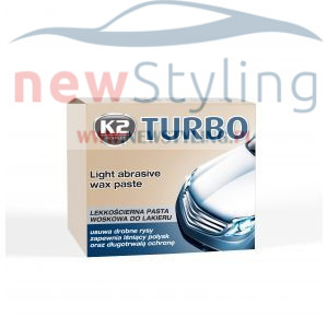 K2 TURBO 250 G Lekkościerna pasta woskowa NANOTECHNOLOGIA K004 Zestawy kosmetyków samochodowych idealnych na prezent